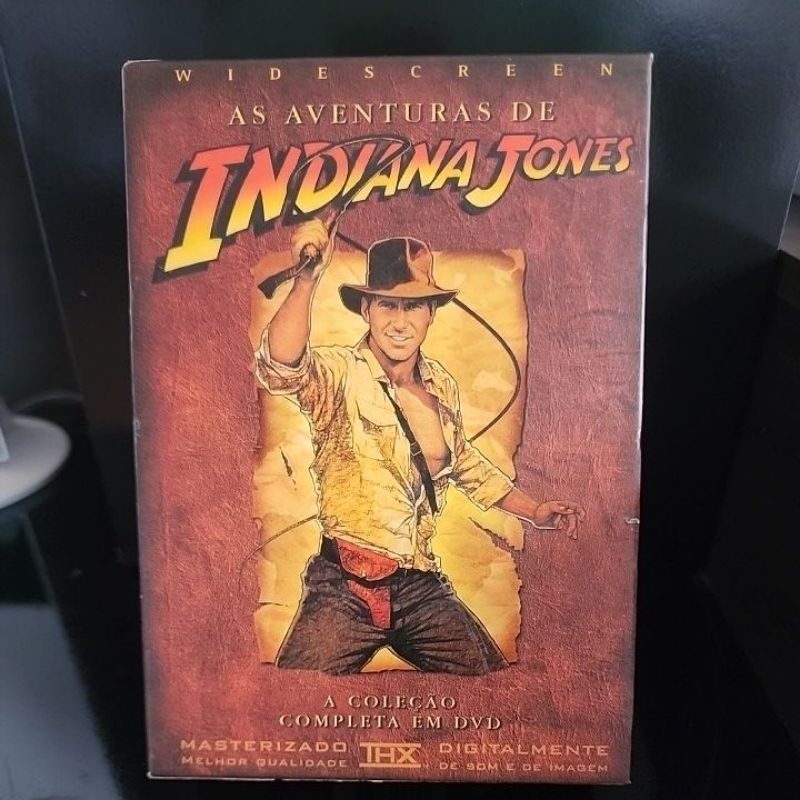 Box para Trilogia em DVD Indiana Jones - Leia descrição | Shopee Brasil