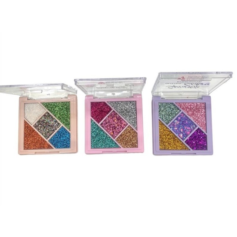 Paleta de glitter Sparkle Colors Toque especial ESCOLHA SUA COR ...