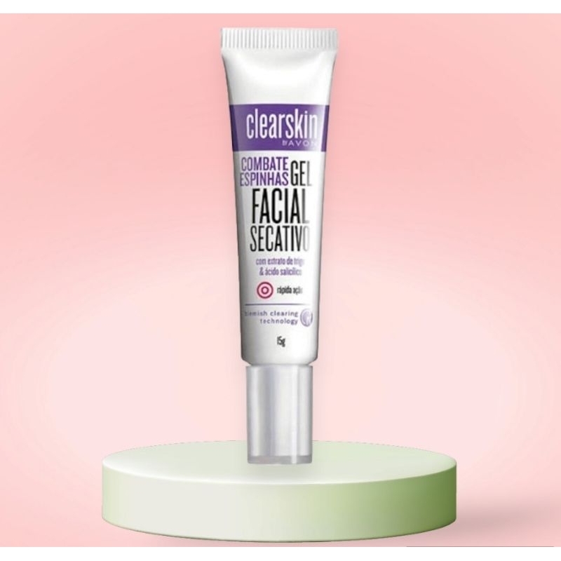 Gel Facial Secativo de Espinhas - Combate Espinhas - Clearskin - Avon ...