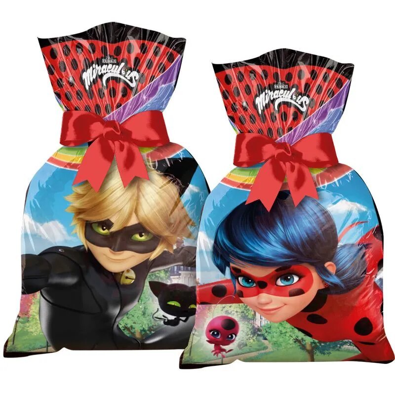 Festa Miraculous LadyBug - Forma para Cupcake e Enfeite Miraculous Ladybug  - 12 Un - Festas da 25