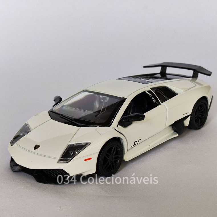Miniatura Carrinho de Coleção de Ferro Lamborghini Murciélago LP