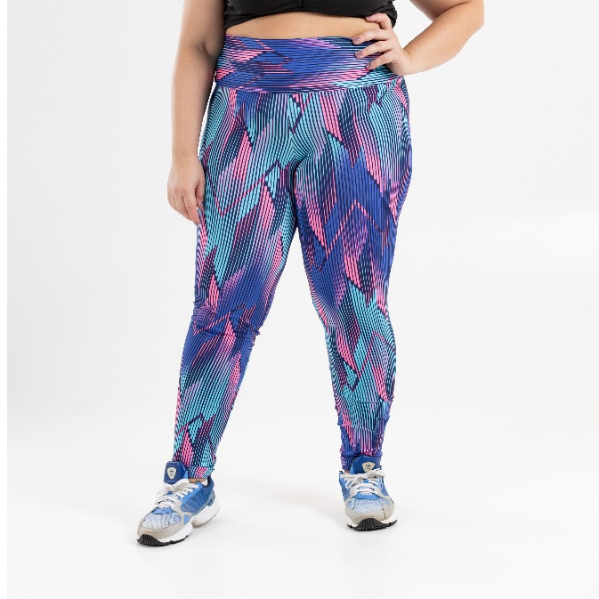 Legging Plus Size em Malha Suplex - Elastano 8% - Tamanhos G1 ao