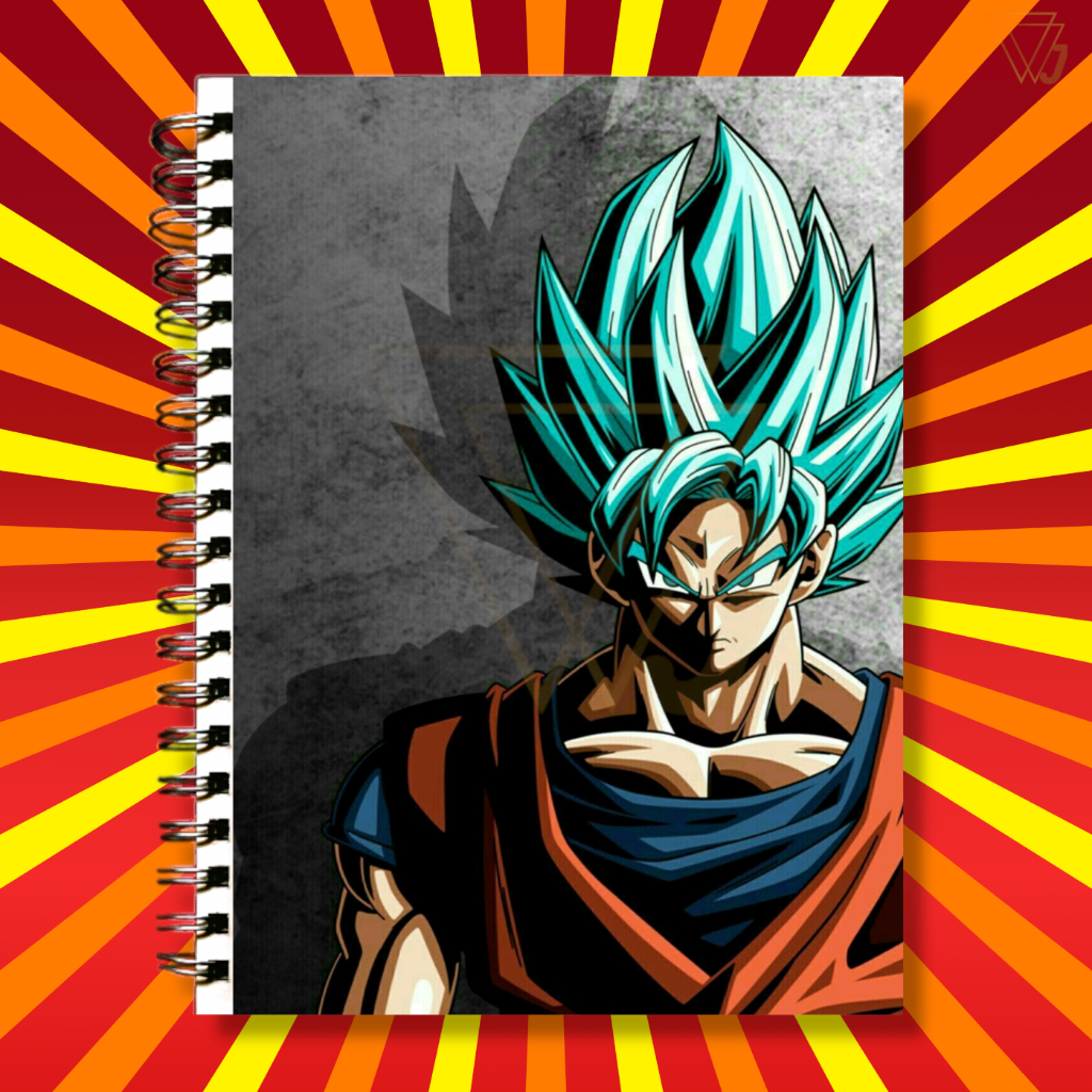 Adesivo Para Capa de Caderno Goku Anime Dragon Ball Top Excelente ...
