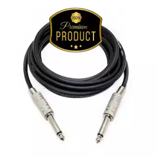 Cabo P10 X P10 3 Metros Guitarra Violão Baixo Caixa Passiva igreja em Oferta na Shopee