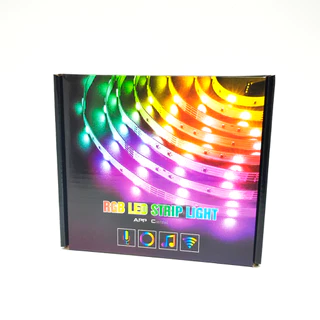 Fita Led 5050 Rgb Colorida 5mt Colorida Aplicativo Tuya Wi-Fi