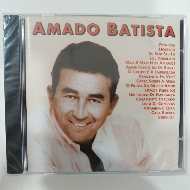 CD AMADO BATISTA/MAIORES SUCESSOS. | Shopee Brasil