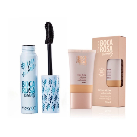 KIT Boca Rosa Beuty Base + Mascara Para Cilios