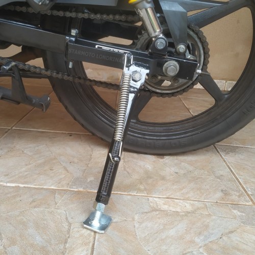 Cavalete Factor 150, Factor 125 a partir de 2017 e Fazer 150 - Descanso Apoio Lateral Reforçado Com Regulagem