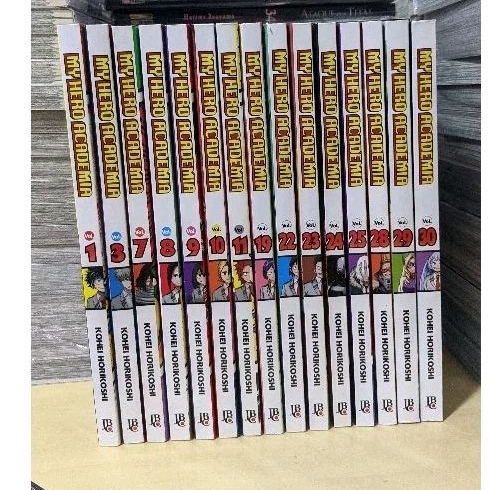 Boku no Hero_vol(3,7-11,19,22-25,28-30)