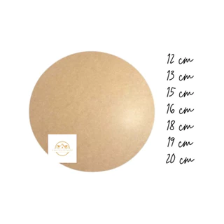KIT 10 UNIDADES / Base Redonda Circulo em MDF 3mm / Placa Circular para Artesanato PROMOÇÃO IMPERDIVEL