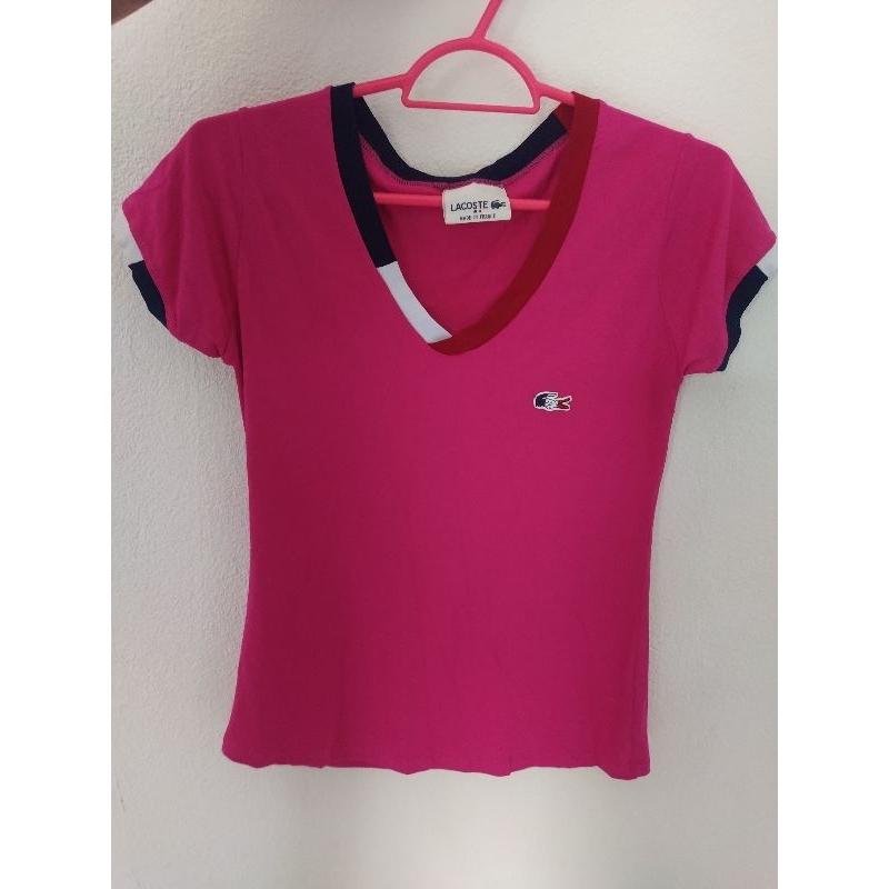 Lacoste best sale blusas femininas