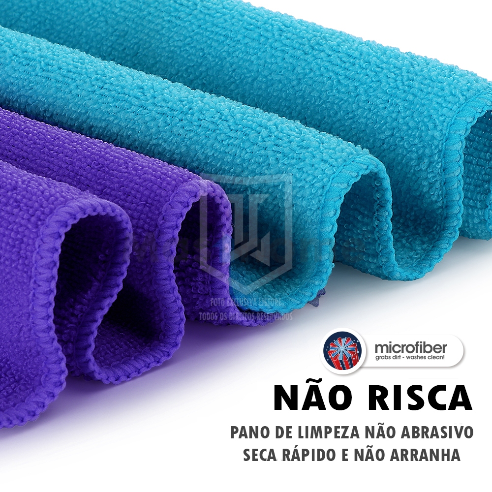 Kit 8 Pano Magico de Limpeza 50x60cm | Shopee Brasil