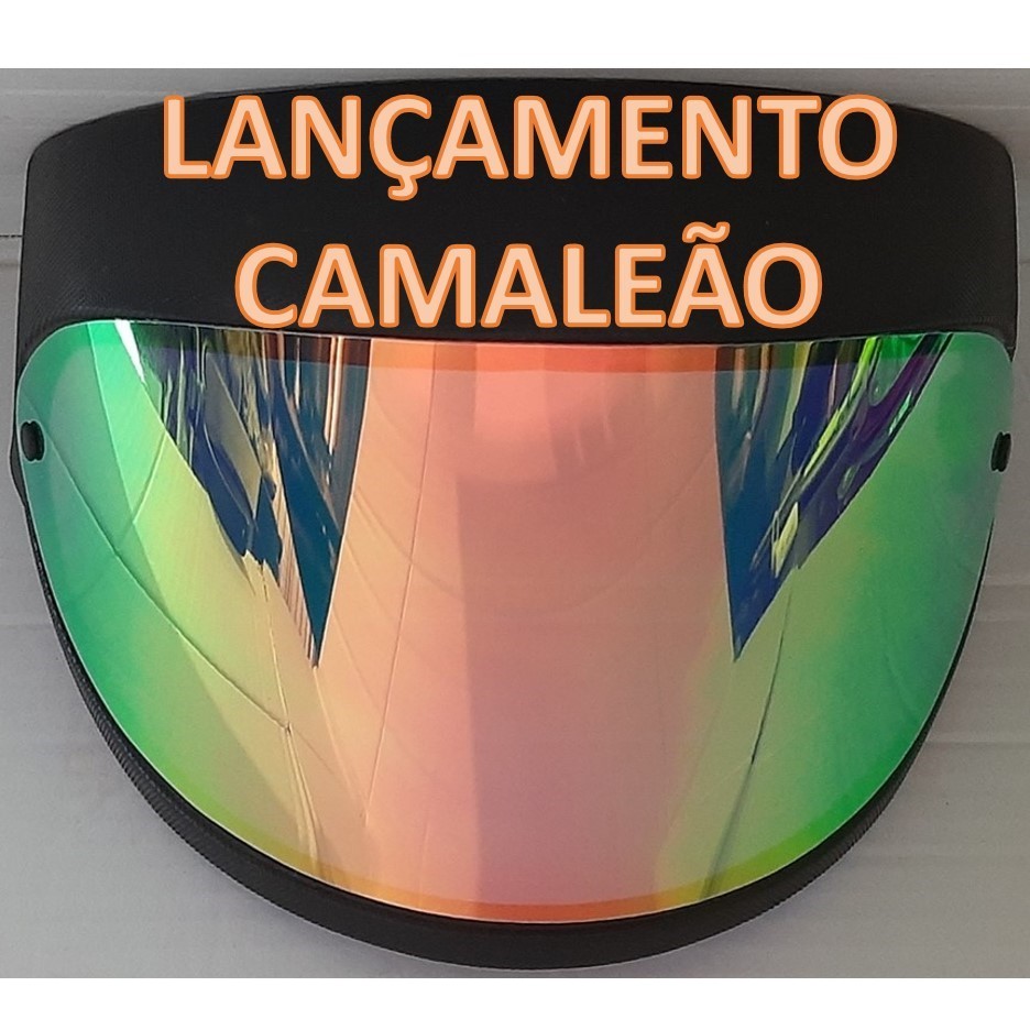 Viseira para Capacete San Marino SERVE NOS TAMANHOS 56 / 58 E 60 ...
