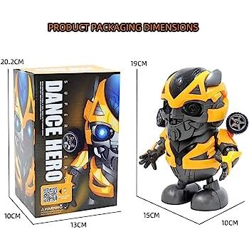 Dance Hero Brinquedo Interativo com Música e Luzes Robo Dança
