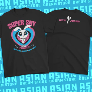 Camisa New Jeans Super Shy Kpop