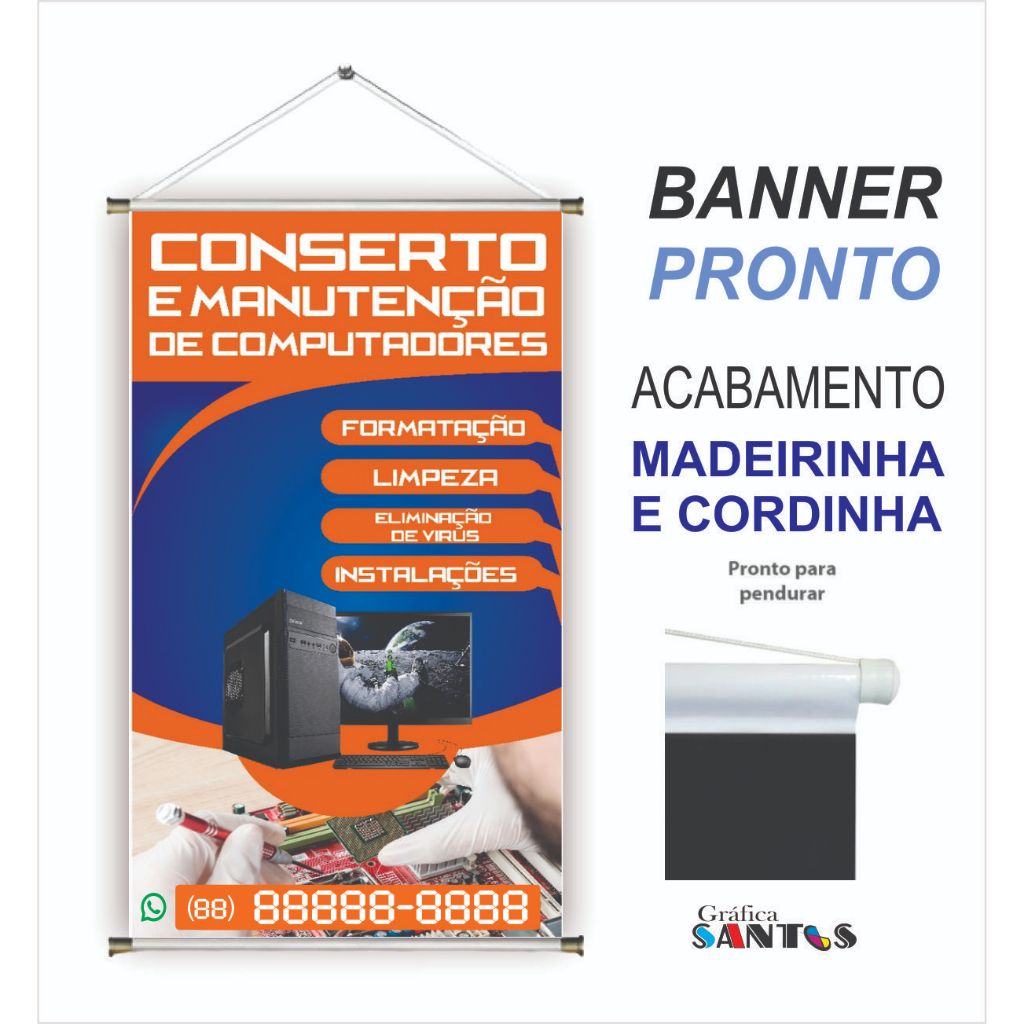 Banner pronto tema (tecnico informatica) BA 474 (obs. NÃO HÁ ...