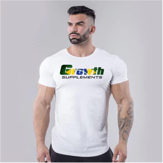 Camiseta Growth Academia Bandeira do Brasil Lançamento