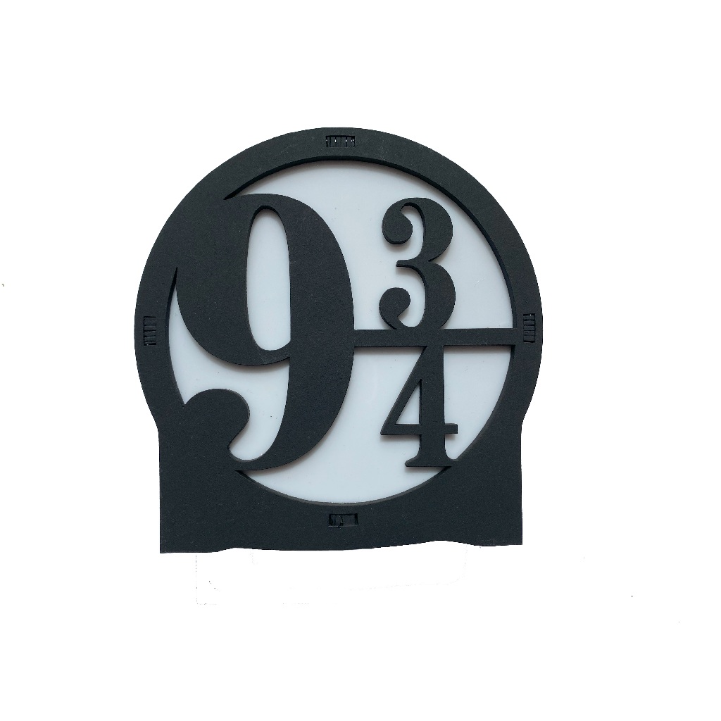 Luminária de mesa Geek Harry Potter Plataforma 9 3/4