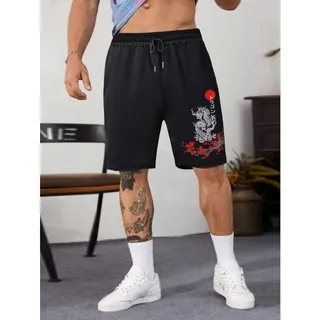 Short Moletom Leve Estampado Academia Basquete Basica Dry Varios Modelos