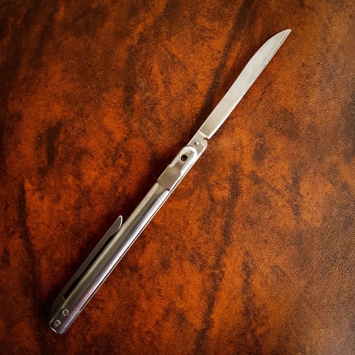 Canivete Tipo Caneta Aço Inox Portátil