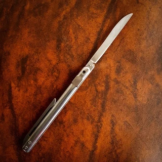 Canivete Tipo Caneta Aço Inox Portátil