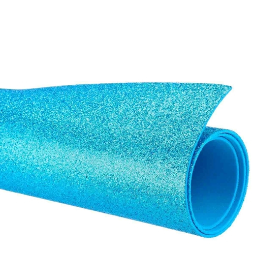 Eva Glitter Azul Claro 40x60cm Pct C10 Shopee Brasil 0434