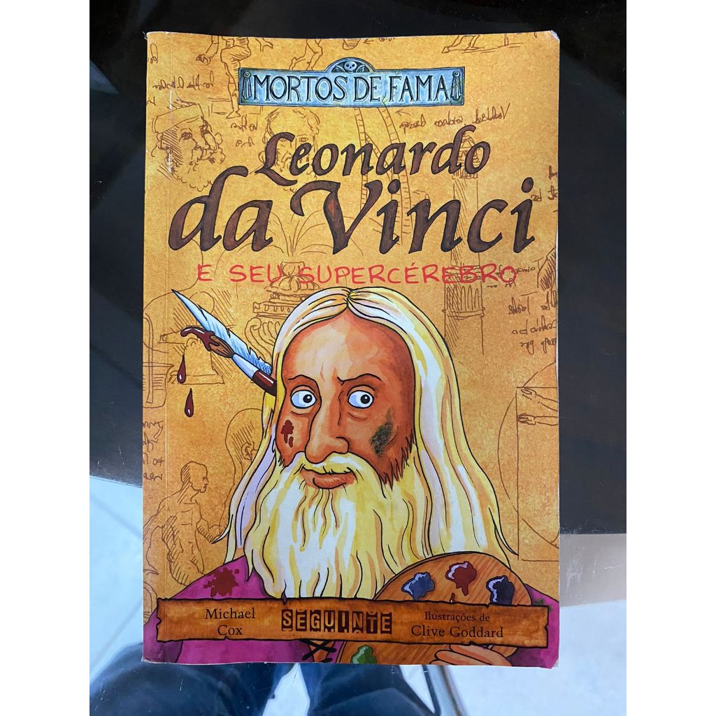 Leonardo Da Vinci e Seu Supercerebro - Michael Cox | Shopee Brasil
