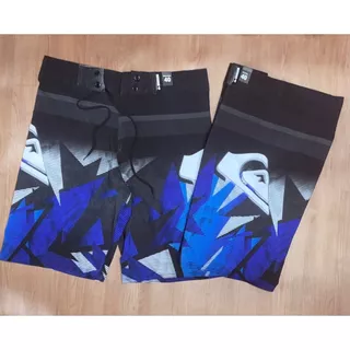 Kit 3 Bermudas Tactel Com Elastano Masculina Surf Maquinha Envio Rapido