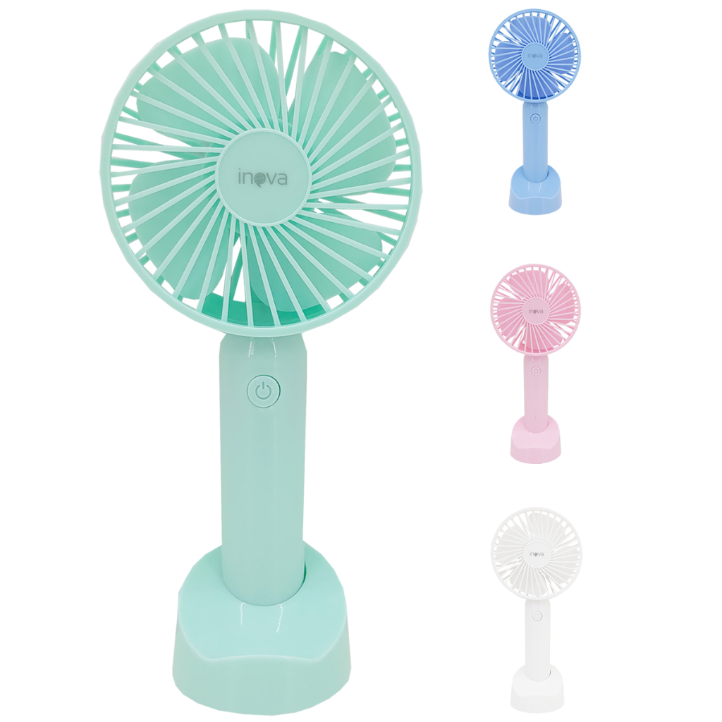 Mini Ventilador Portátil Cílios Maquiagem 3 Velocidades