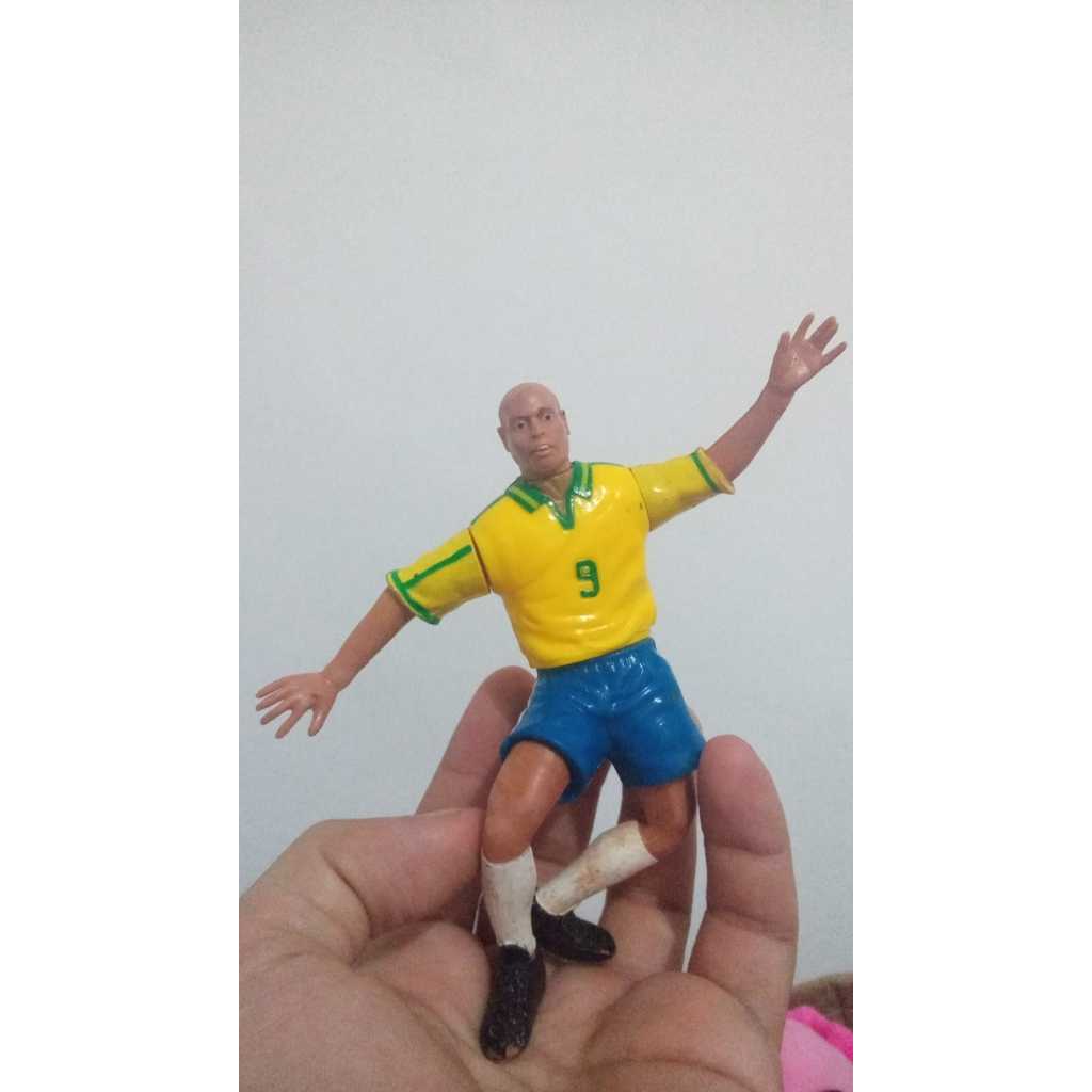 Boneco futebol ronaldo fenômeno anos 90