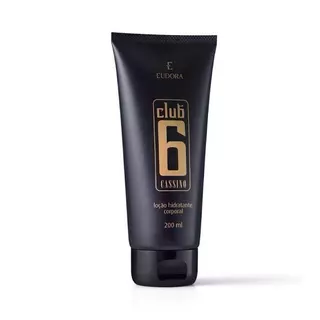 Loção Hidratante Corporal Club 6 Cassino 200ml Eudora Masculino