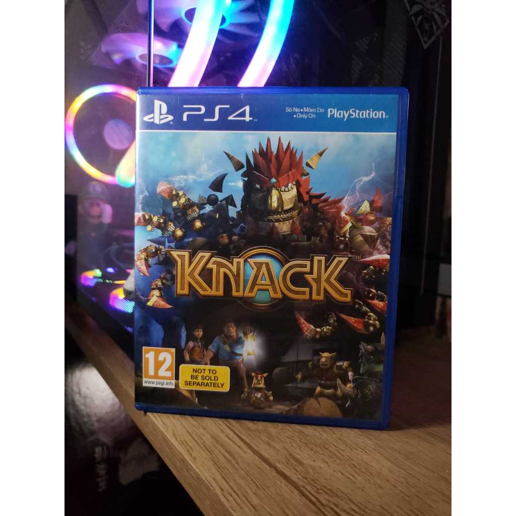 Jogo Knack ps4 midia Fisica - Semi Novo dublado Portugues