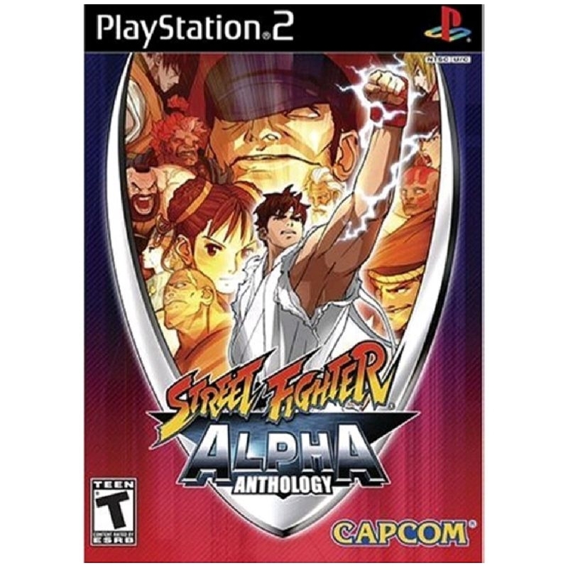 Street Fighter Alfha anthology playstation ps2