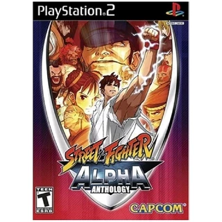Street Fighter Alfha anthology playstation ps2