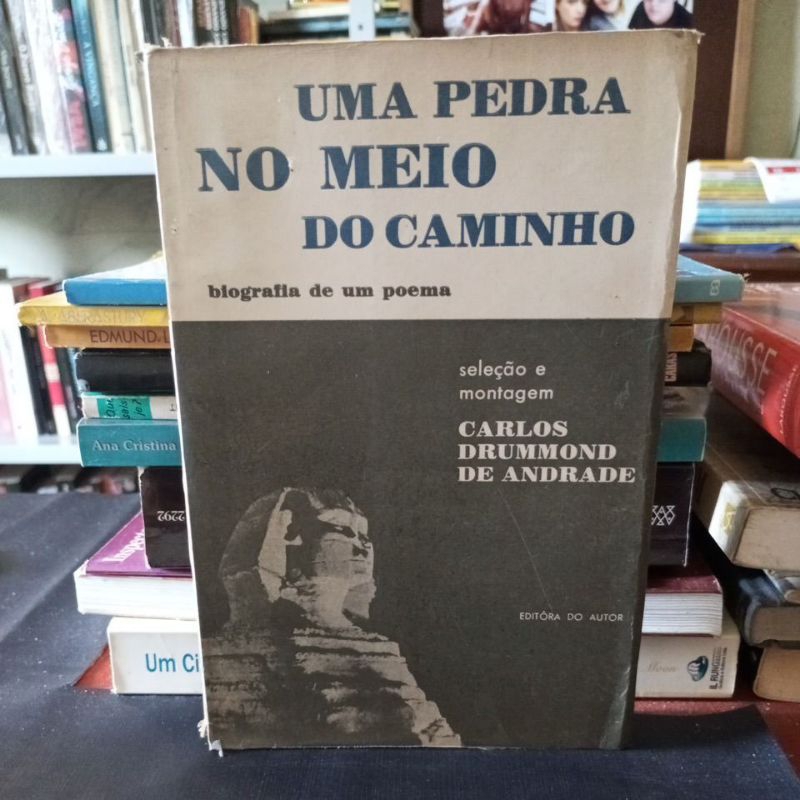 Livro Uma Pedra No Meio do Caminho, Biografia de Um Poema - Carlos ...
