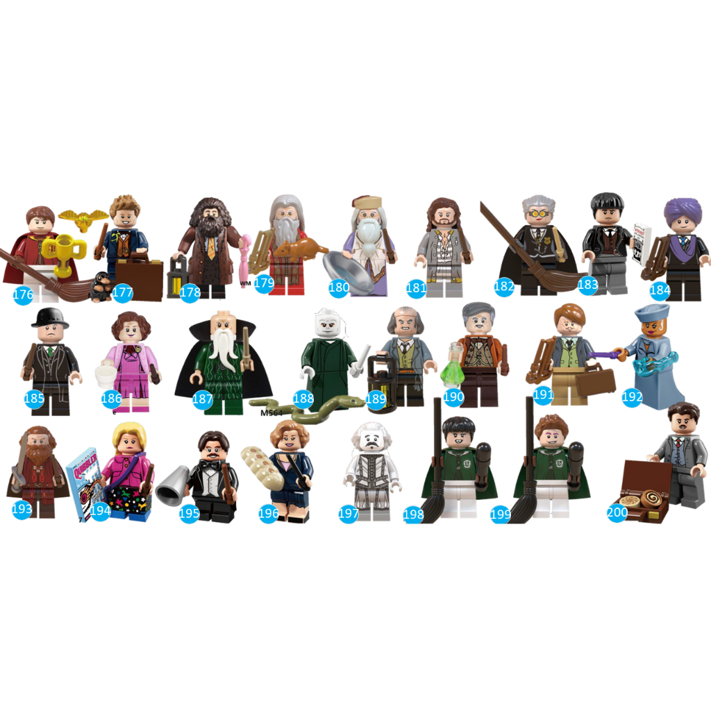 Harry Potter Professor Severus Snape Minifigures Bonecos Blocos de ...