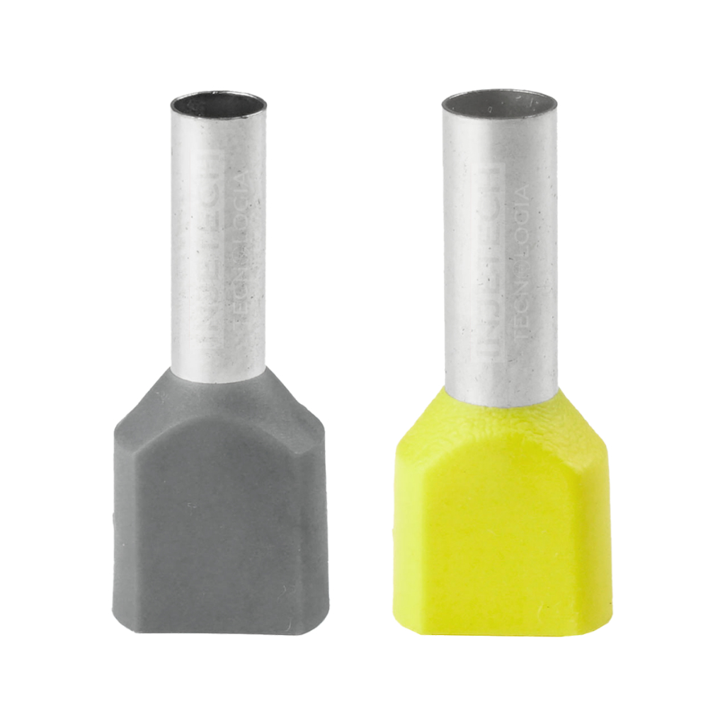 Kit Terminais Tubulares Ilhós Duplos 4,0 e 6,0 (50pçs)