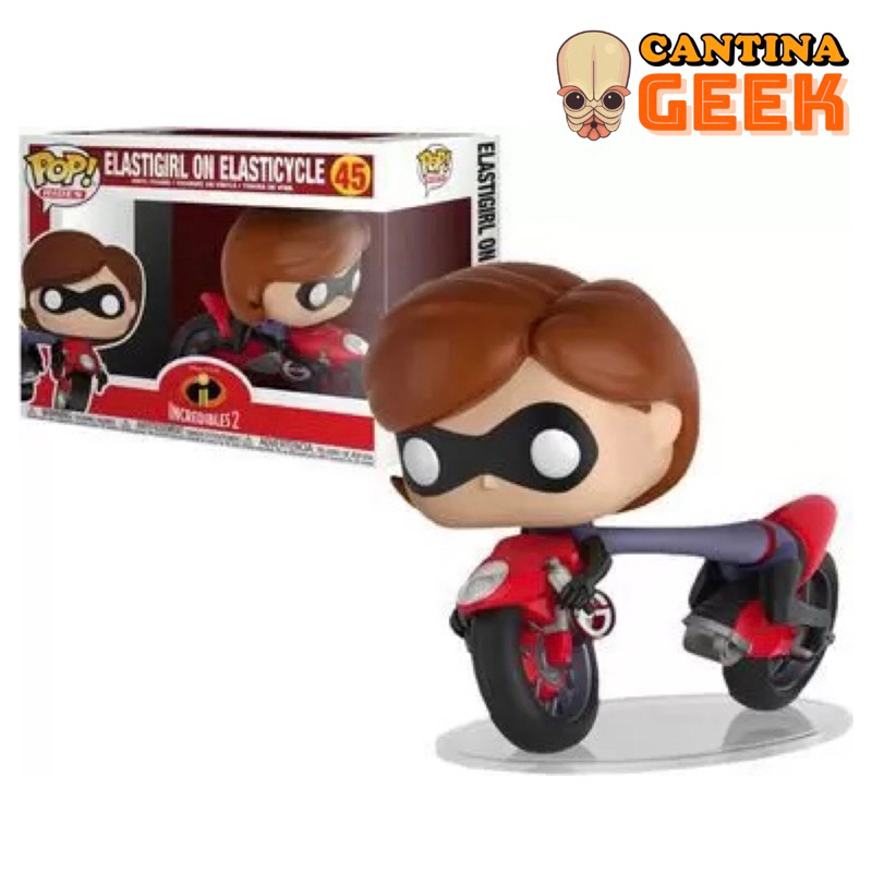 Funko Pop! Rides Disney / Pixar - Elastigirl on elasticycle #45