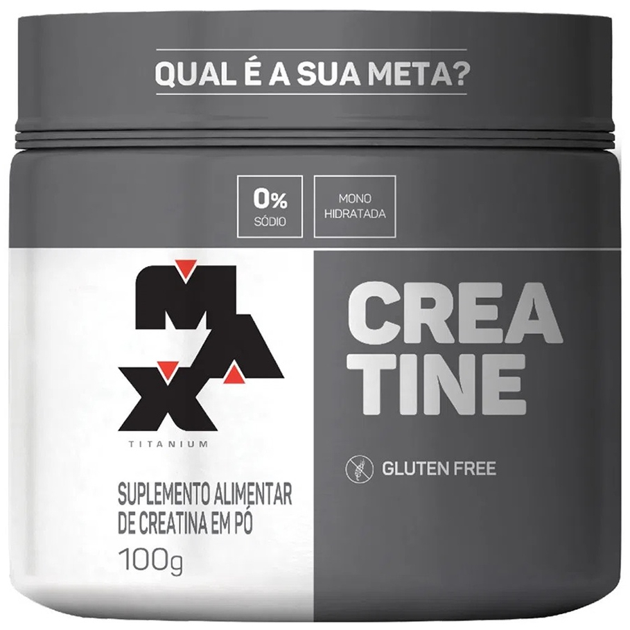 Creatina Monohidratada 100g Max Titanium