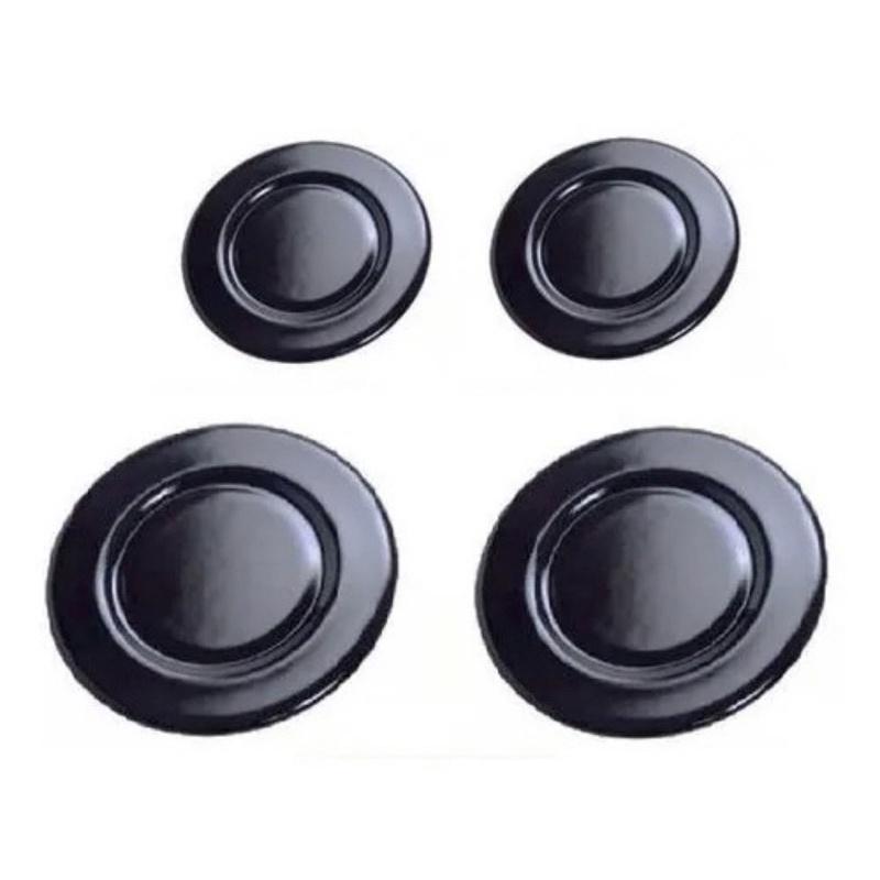 Kit Com 4 Espalhadores Tampinha Queimador do Fogão Brastemp Unique