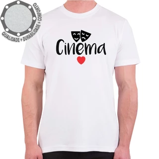 Camiseta Cinema Camisa Personalizada
