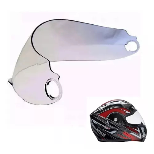 Viseira Capacete Helt Hippo / Yohe Pratik Cristal Polivisor