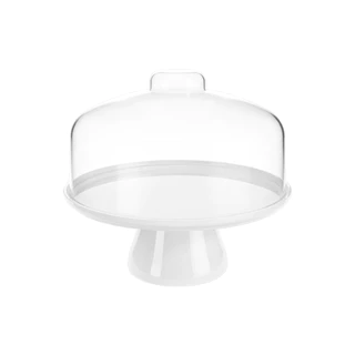 Boleira Com Cúpula Coza Cake Média 25 cm Branco em Oferta na Shopee