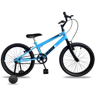 Bicicleta Aro 20 Infantil Masculina Com Rodinha Auxiliar de Menino Rossi MTB