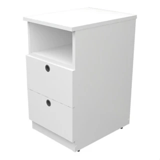 Gaveteiro Para Escritório Quarto Organizador Duas Gavetas