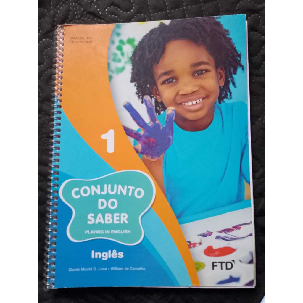 Livro de Inglês 1º ano (do professor) Trilhas | Shopee Brasil