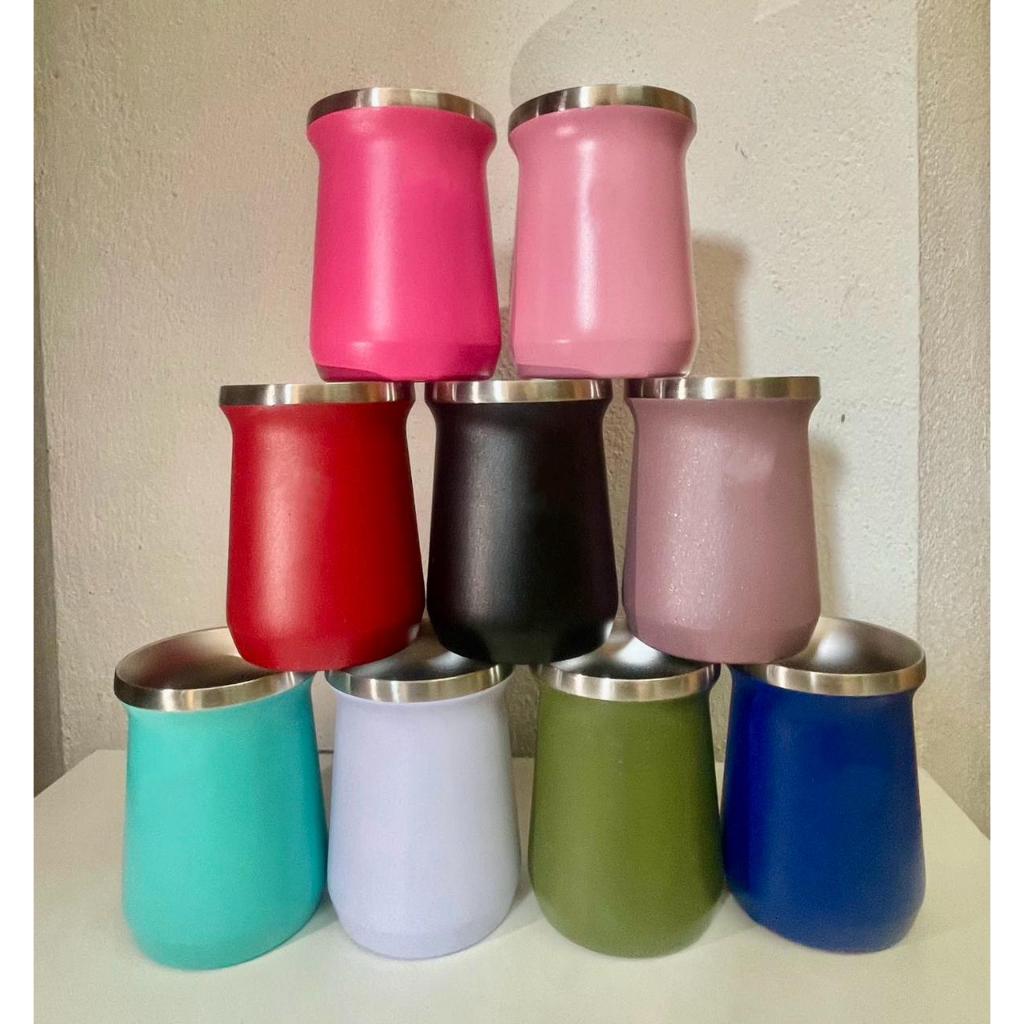 Copo Cuia Térmica para Tereré e Chimarrão 240 mL Inox