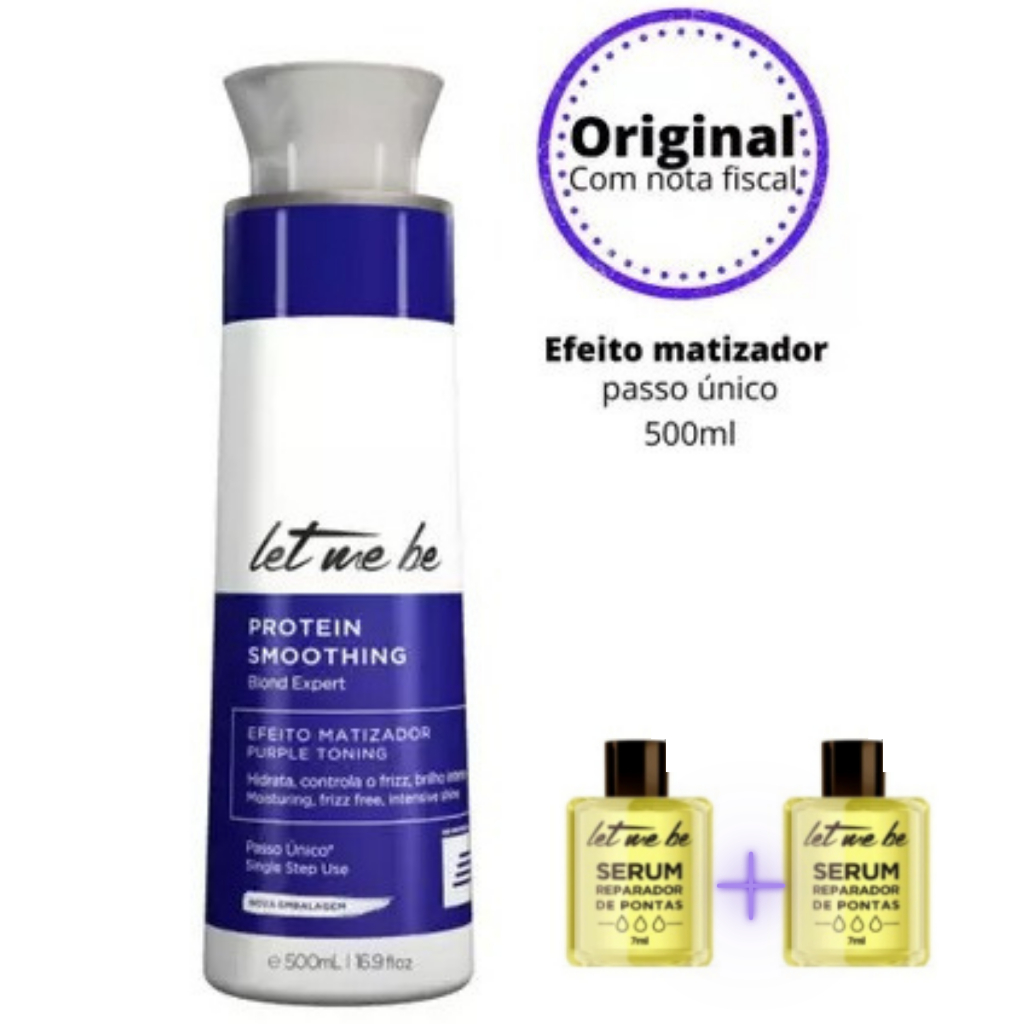 Let Me Be Progressiva Blond Expert Matizadora - Pequena 500ml