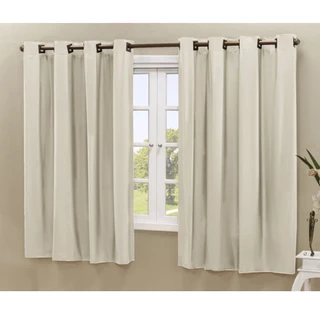 Cortina Blackout 2,20m x 1,30m Quarto Sala Blecaute PVC corta 100 % a luz