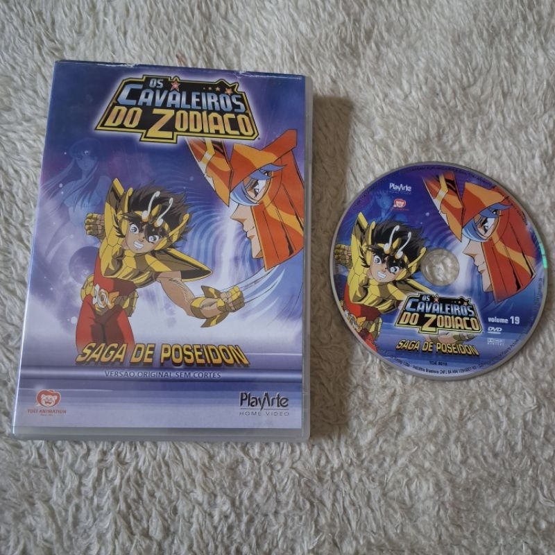 Dvd Cavaleiros do Zodíaco - Volumes 3, 19, 20, 21, Prólogo do Céu